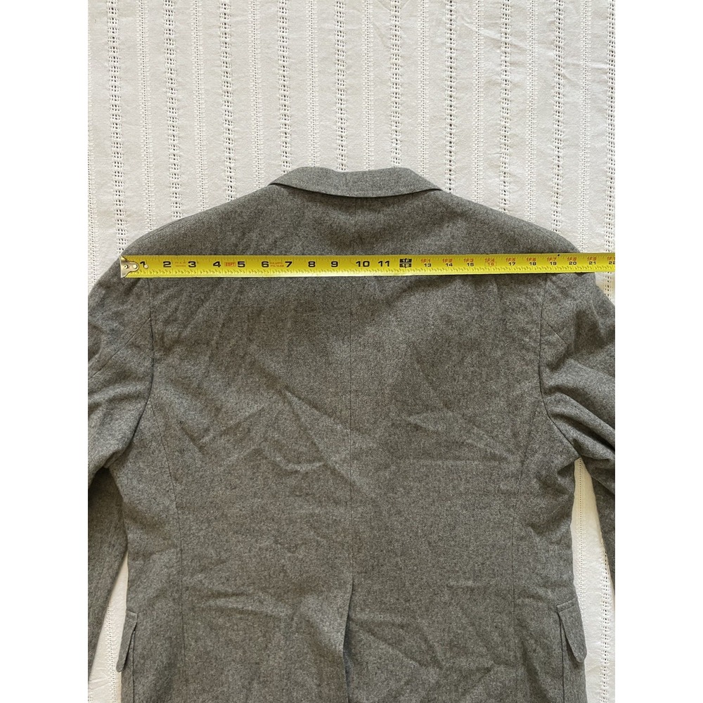 Vintage Liefs Gray Camel Hair Blazer Mens 36 S Womens M L Dark Academia 70s - Picture 16 of 16